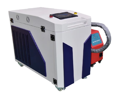 Stainless Steel Table 1500W Fiber Laser Welding Machine 1070nm Wavelength