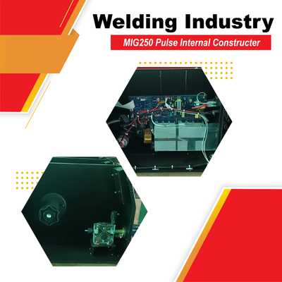 Pulse Mig Welder Single Phase 250A Welding Machines Suitable for welding aluminum Doors and windows