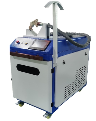 Handheld 3mm Spot 2KW Fiber Laser Welder For Metal Stainless Steel Aluminum