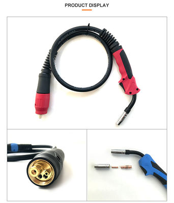 MB15AK Mig Torch 65% Duty Cycle 180A Flexible Mig Gun GOWELLDE