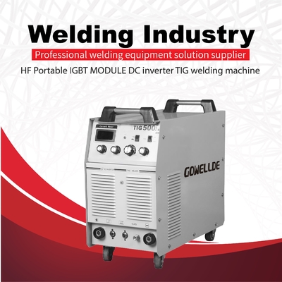 HF Pluse Stick TIG MMA Welder IGBT DC Inverter Portable TIG Welder TIG500IJ