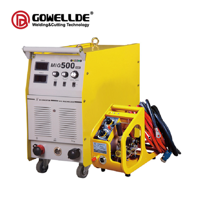 Mig Welding Machine MIG500 Riland Desgin Industrial Duty Cycle Mig Mma Welder Gas Protect Smart Welding With 4T