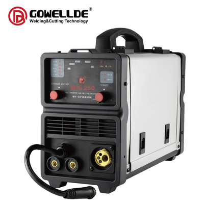 Portable 220V MMA MIG 250 Welder Using IGBT Inverter Technology